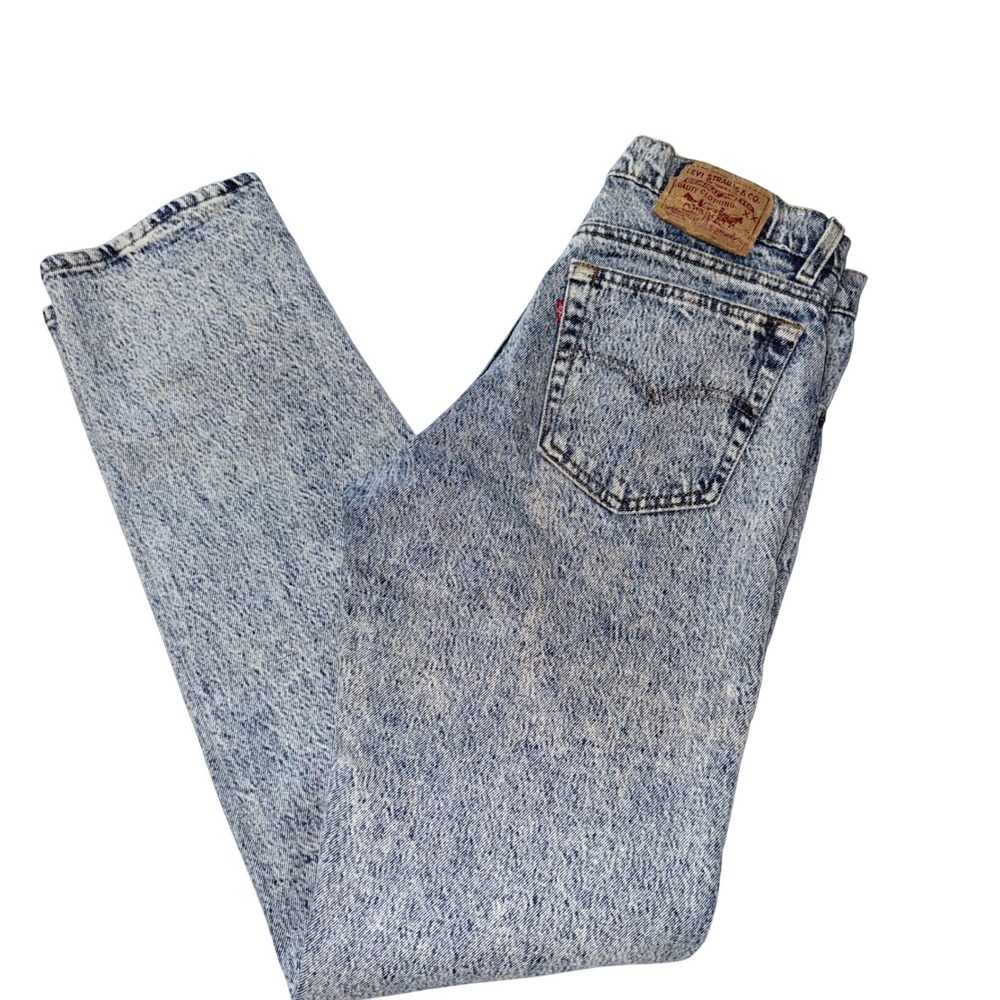 Levi's 506 XX Jeans Mens 34x34 Blizzard Wash Vtg Made in USA Straight Leg